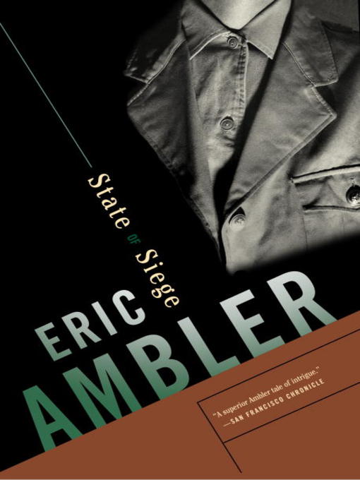 Title details for State of Siege by Eric Ambler - Available